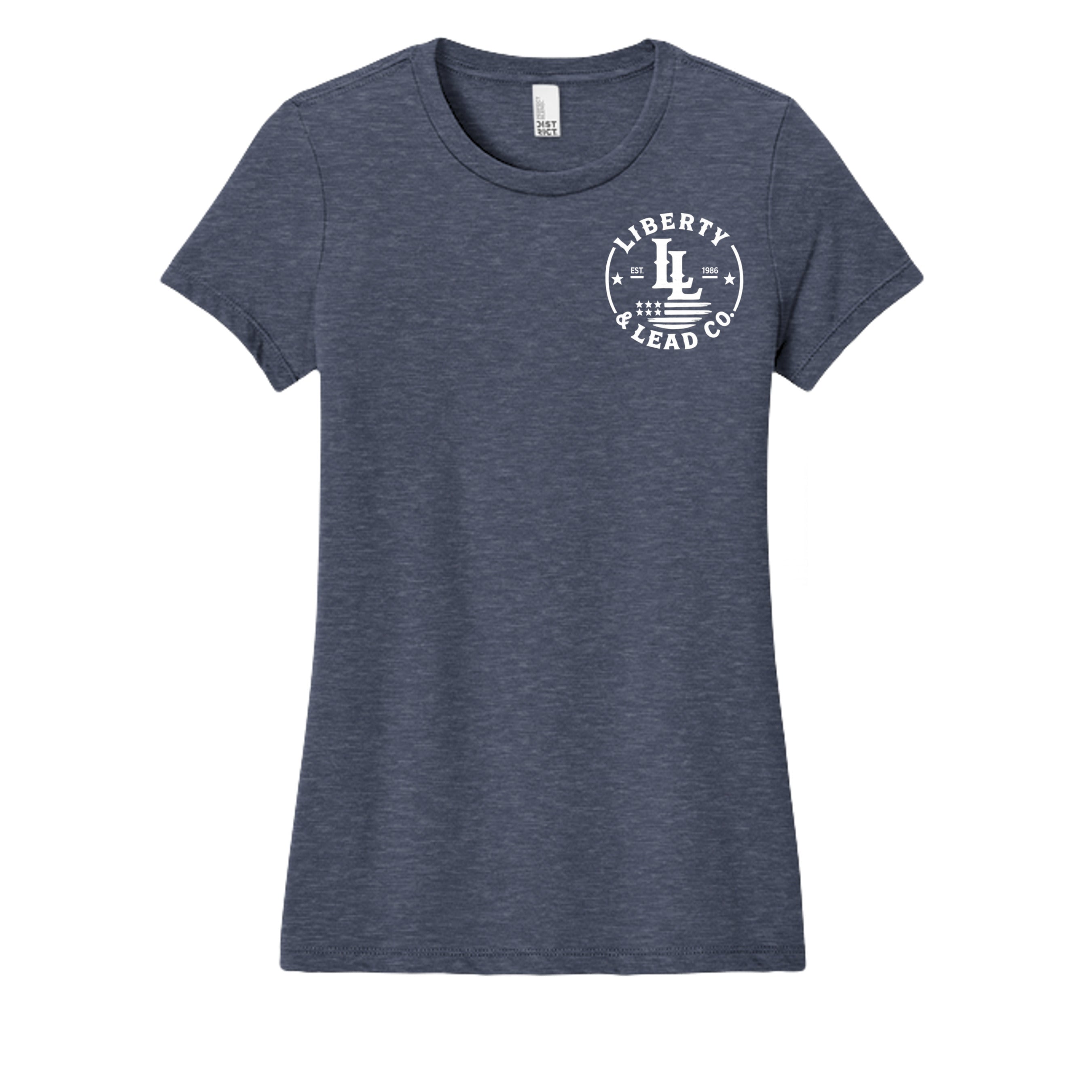 Heathered Navy - DM108L - FRONT