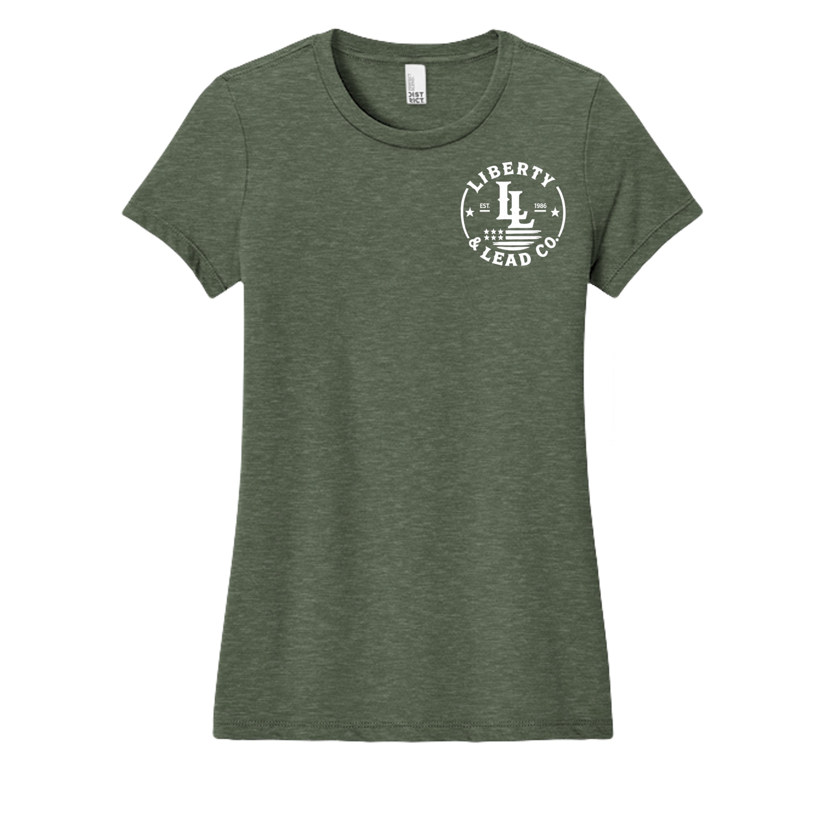 Heathered Olive - DM108L - FRONT