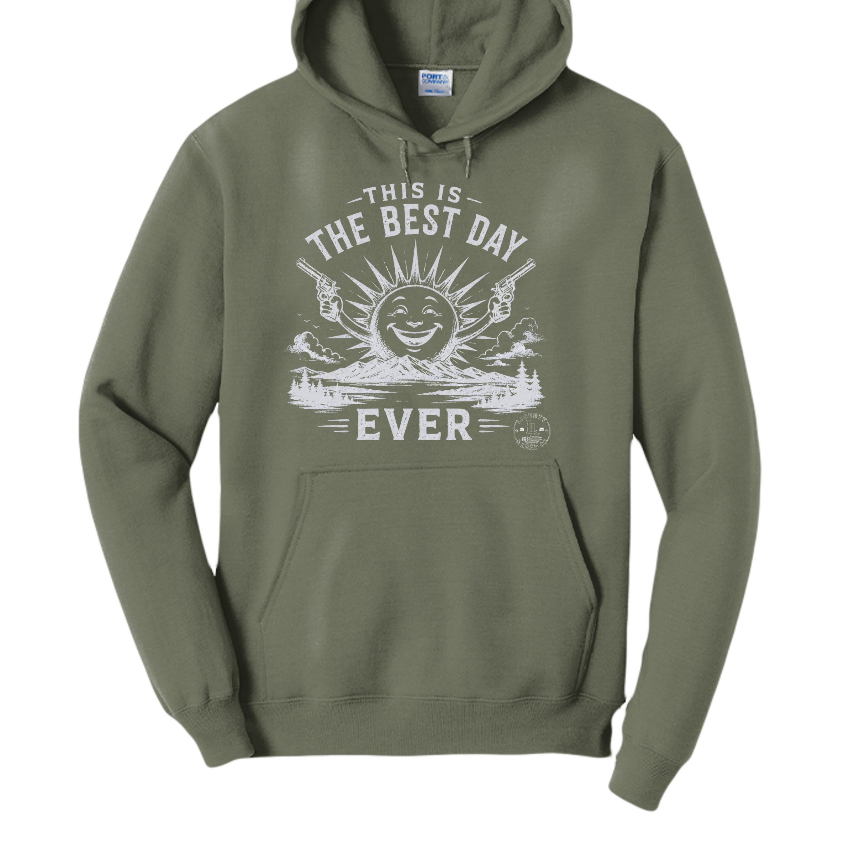 Olive Drab Green Heather - PC78H - FRONT